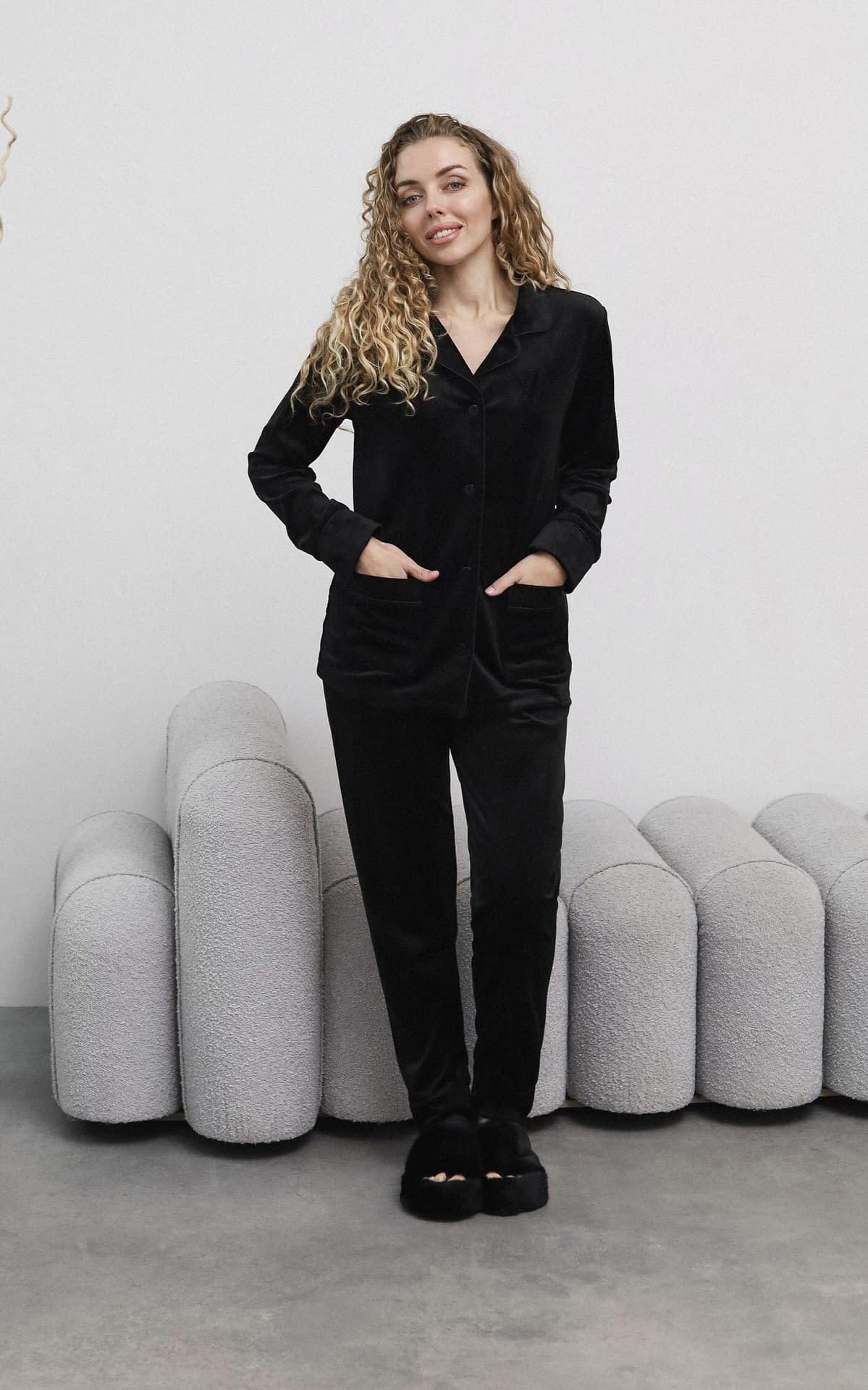 Тепла жіноча піжама